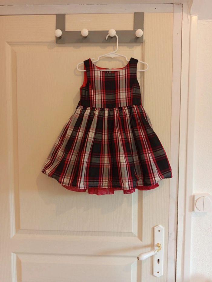 Robe carreaux fête Sergent Major 3 ans 96 cm - photo numéro 1