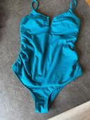 Maillot de bain de grossesse (bleu/vert)