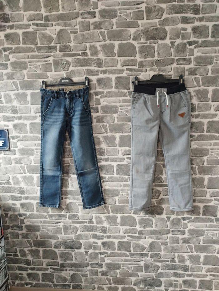 Lot pantalons garçon taille 8ans - photo numéro 1