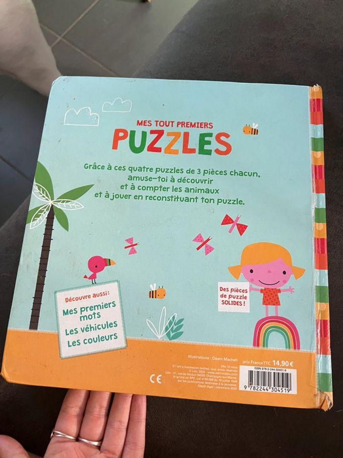 Livre mes tout premiers puzzles - photo numéro 2