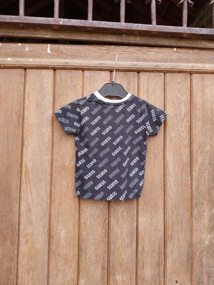 Tee-shirt bébé garçon guess 18 mois - photo numéro 4