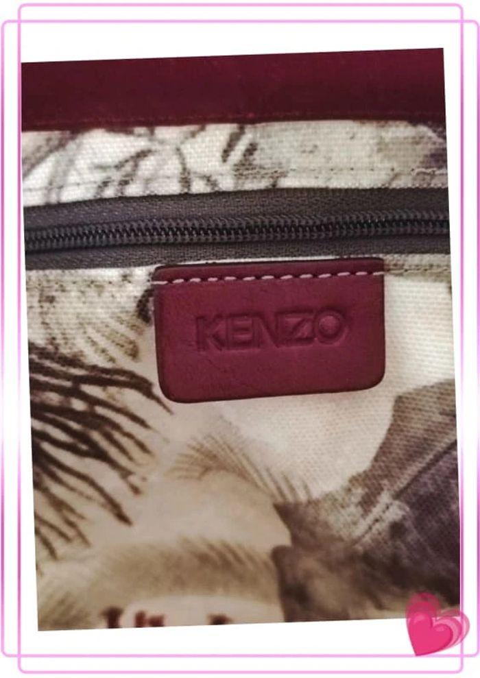 Sac de voyage toile imprimée kenzo - photo numéro 12