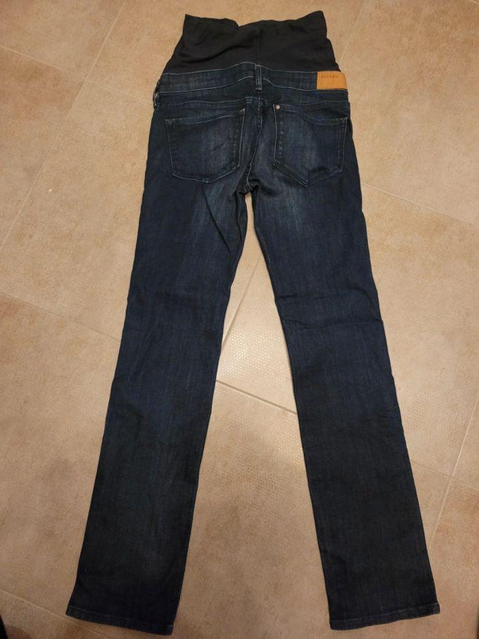 Jeans grossesse maternité mama straight h&m  taille 36 - photo numéro 3