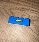 Pièce Lego 3010p42 - Blue