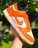 Dunk low cracked orange pointure 42,5 comme neuves