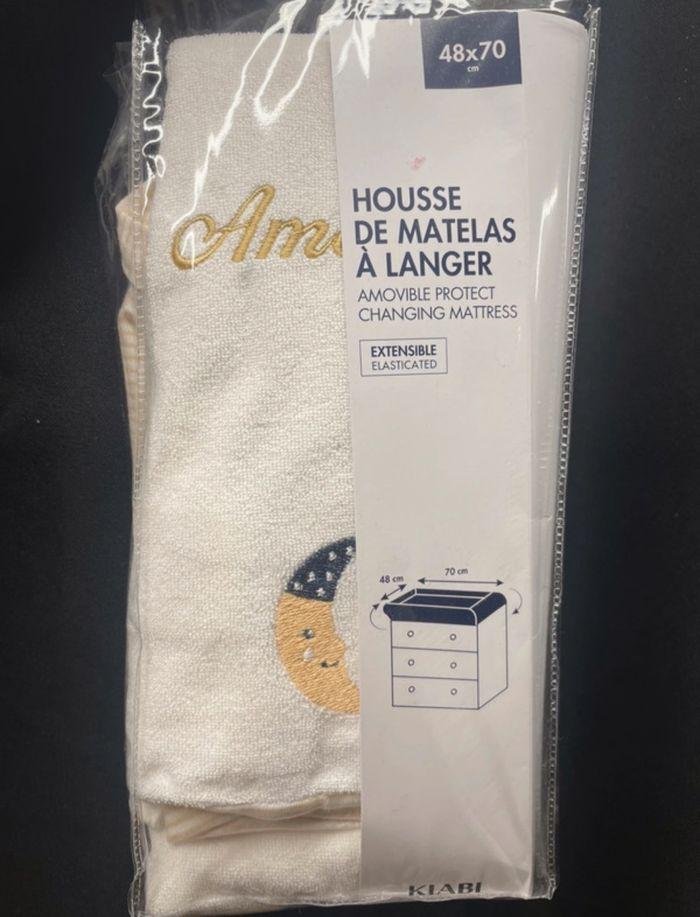 Housse de matelas à langer