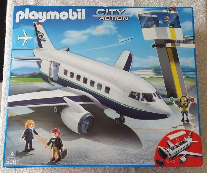 Playmobil City Life - Avion et tour de contrôle - 5261 - photo numéro 1