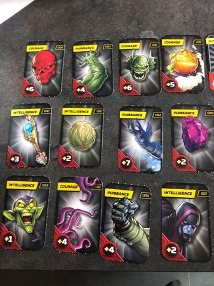 21 cartes Marvel Courage et Puissance - photo numéro 3