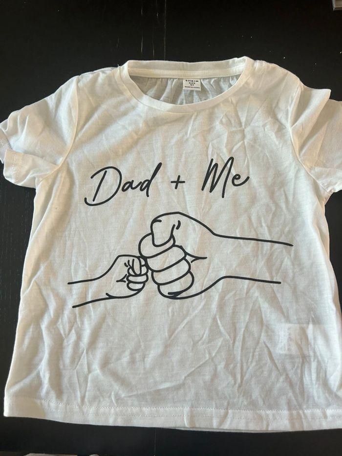 Tee shirt « Dad + Me » - photo numéro 1