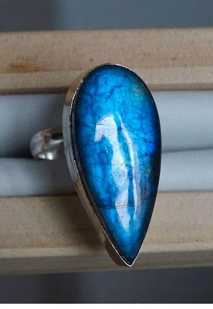 Bague labradorite - photo numéro 1