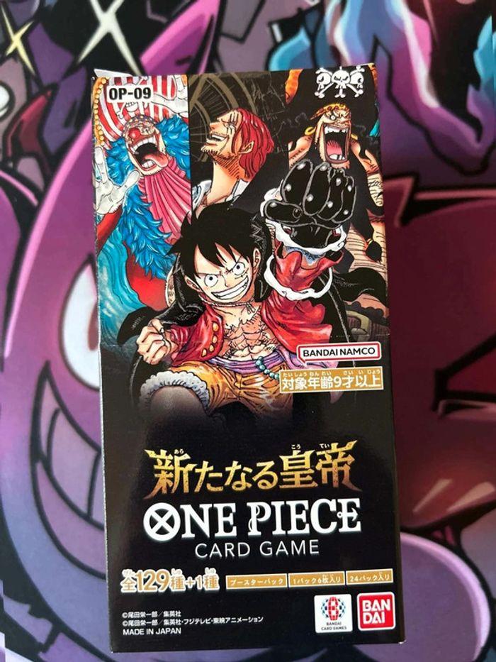 Boîte  de boosters one piece OP9 - photo numéro 1