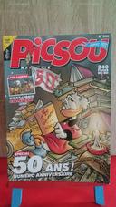 Picsou Magazine, n° 560, 2022, avec un ex-libris collector et des stickers