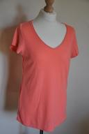 T-shirt corail Camaïeu