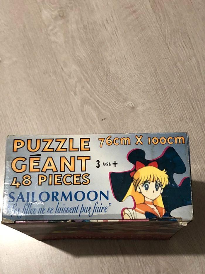 Sailor moon puzzle géant vintage 1992 toei animation - photo numéro 2