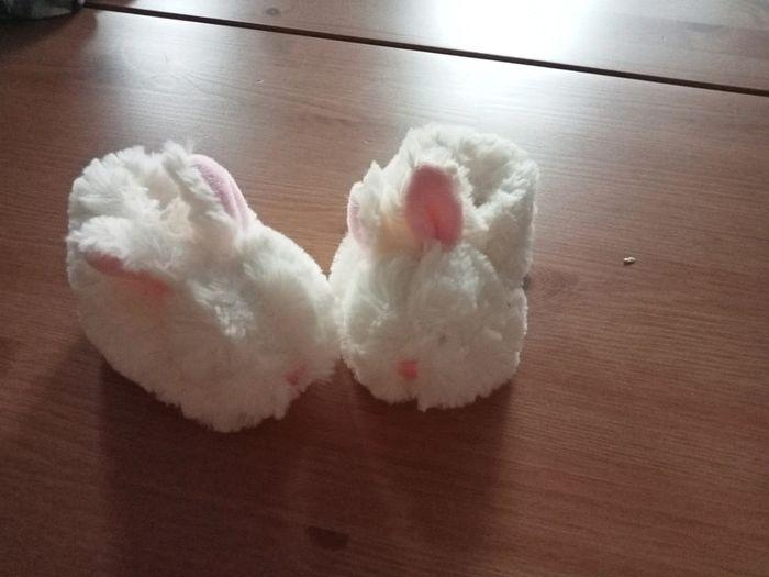 Chaussons bébé lapins - photo numéro 1