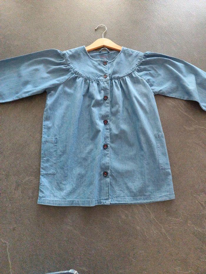 Blouse longue bleue - Monoprix - 10 ans - photo numéro 6