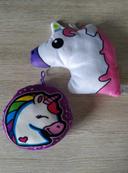 Lot 2 peluches licorne