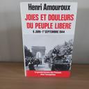 Livre joies et douleurs du peuple libéré