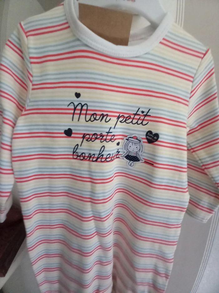 Pyjama taille 9 mois 71 cm marque terre de marin - photo numéro 2