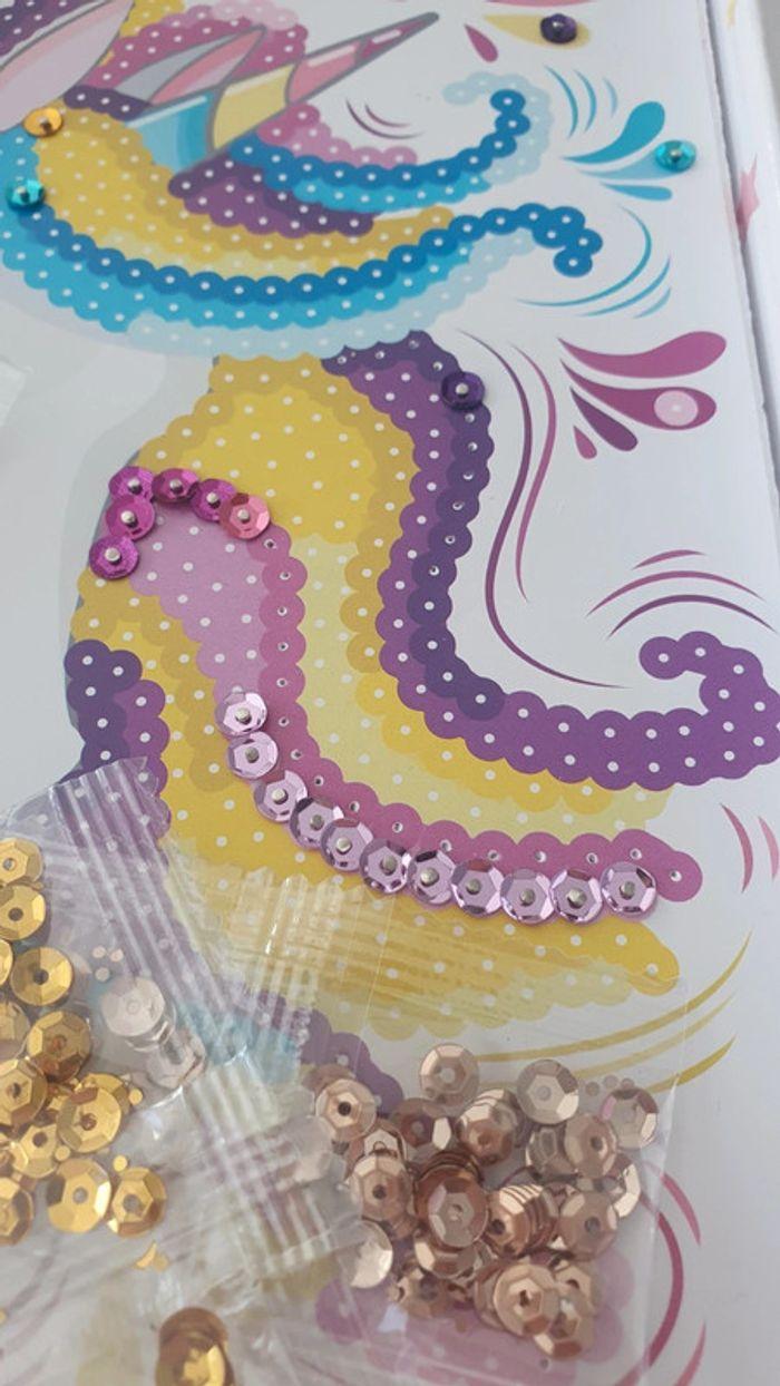 Atelier créatif Sequins Licorne Lansay - photo numéro 3