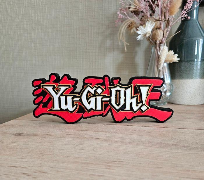 Figurine logo Deco Yu-Gi-Oh 23cm FanArt - photo numéro 1