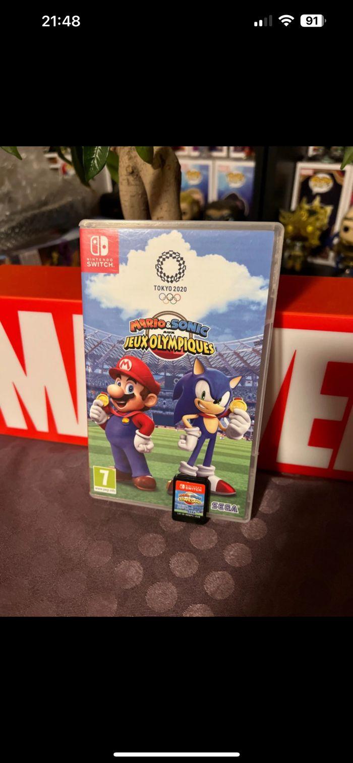 Jeu Nintendo Switch Mario et sonic aux jeux olympiques - photo numéro 1