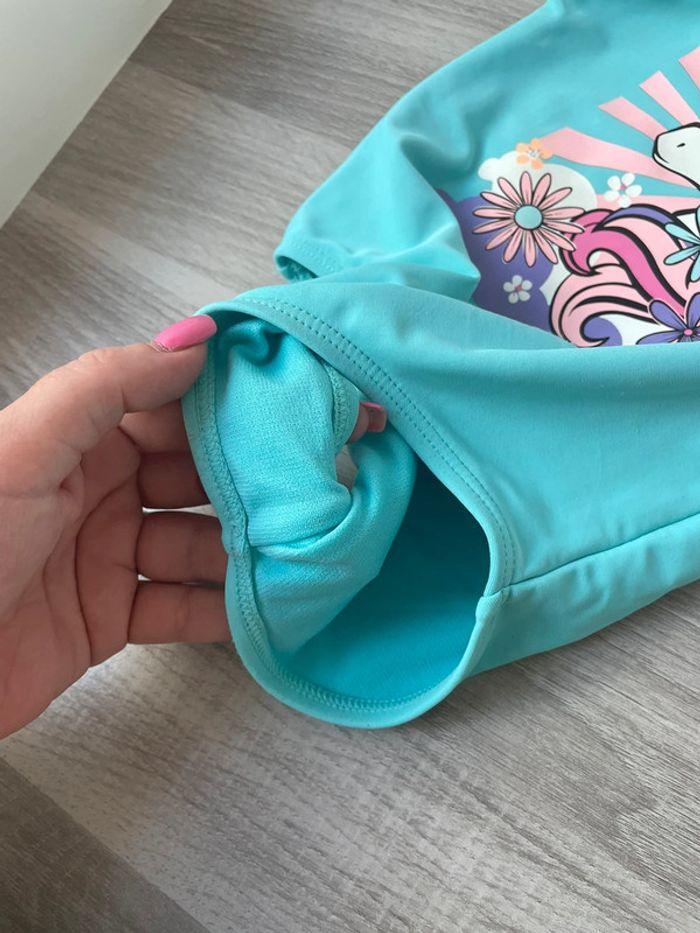 Maillot de bain bleu ciel à motif licorne primark bb 2-4 ans - photo numéro 5