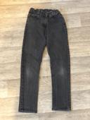 Jeans gris pailleté