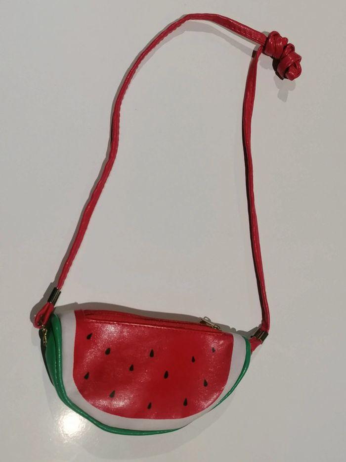 Mini sac bandoulière fillette 🍉 - photo numéro 1