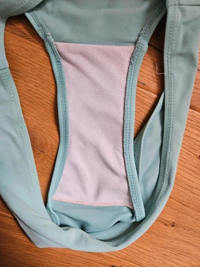 Maillot de bain 2 pièces turquoise Gémo 44/46 - photo numéro 5