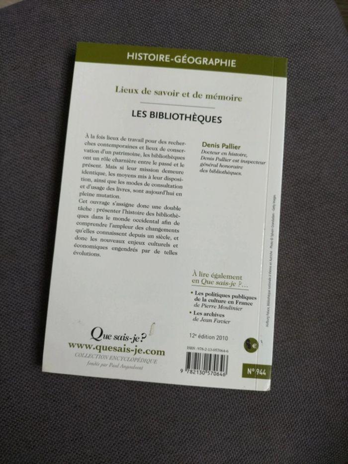 Livre les bibliothèques - photo numéro 2