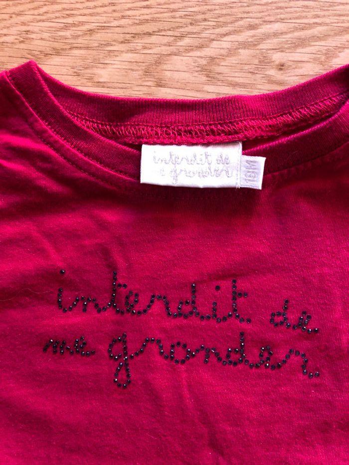 Robe interdit de me gronder 18mois - photo numéro 2