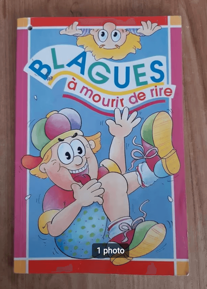 Livre blagues à mourir de rire