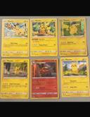 Au plus rapide Lot de 5 Pikachu + 1 Dracaufeu