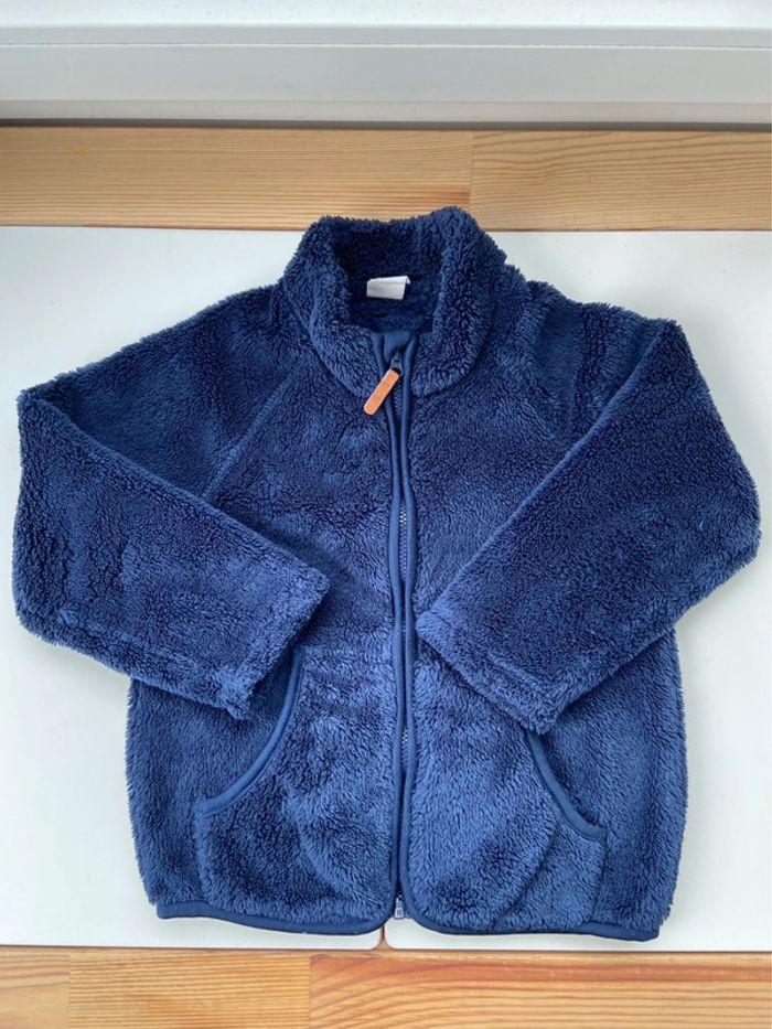 Veste en tissu peluche - photo numéro 1