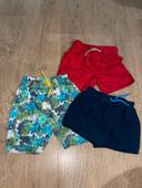 Lot de 3 short de bain