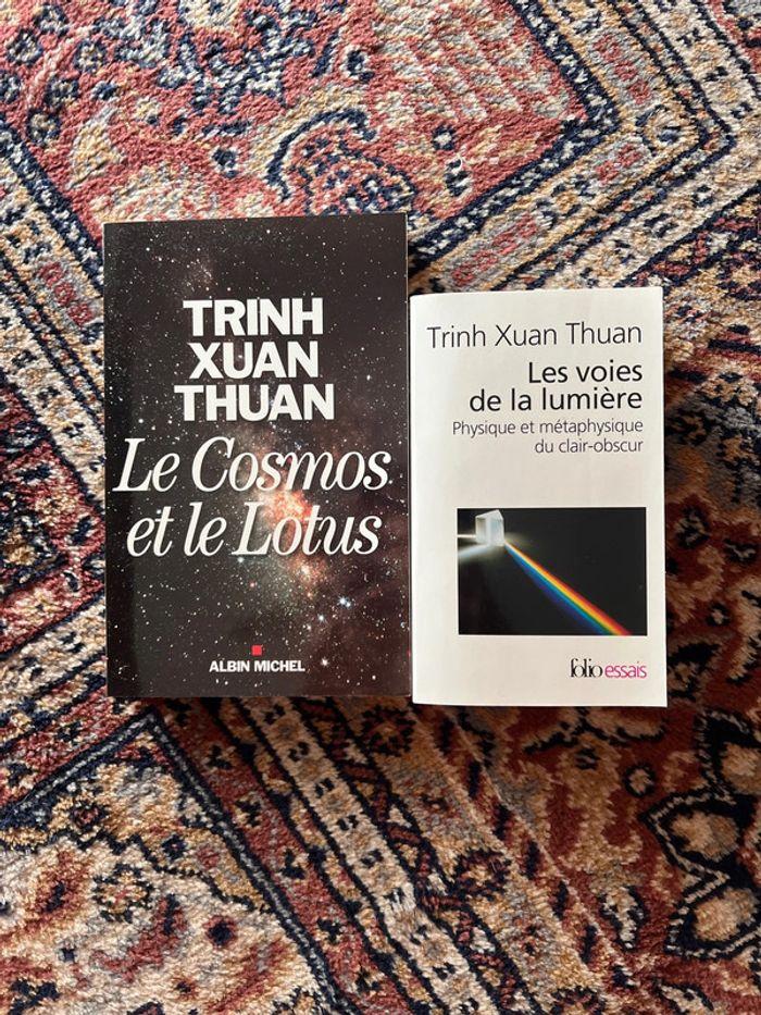 Lot de 2 livres de Trinh Xuan Thuan - photo numéro 1