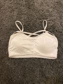 Brassière blanche coquée neuve 36