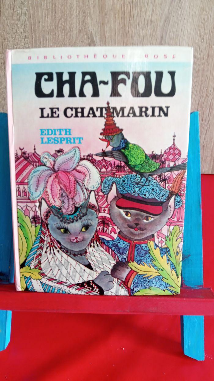 Cha-Fou Le chat Marin, 1975, bibliothèque rose - photo numéro 1