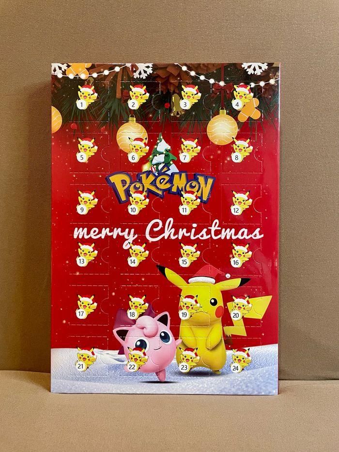 Calendrier de L’avent de noël Pikachu Pokémon - photo numéro 1