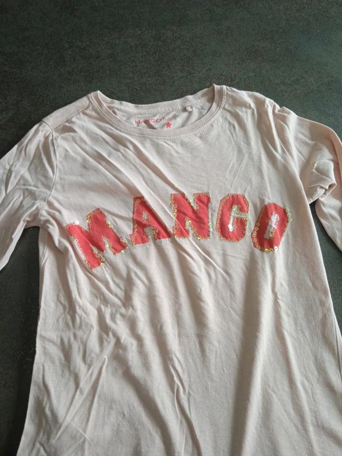 Un t-shirt Mango kids 9 10 ans - photo numéro 1