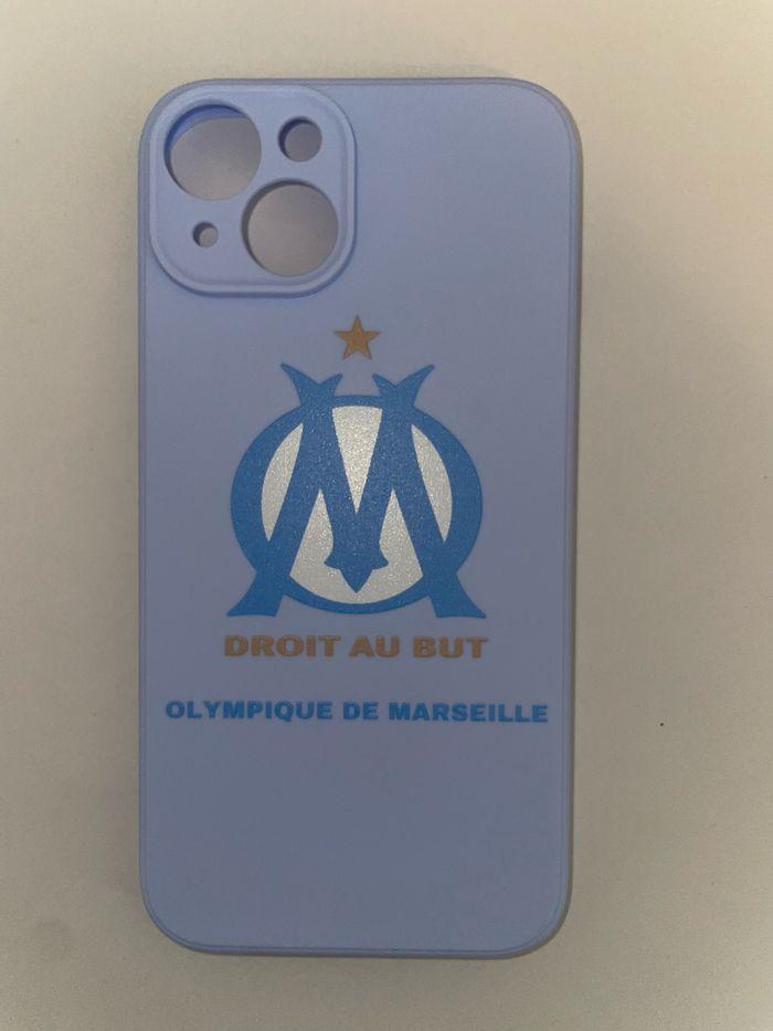 Coque iPhone 14 - Marseille 🔵⚪️- 5 coloris disponible - photo numéro 5