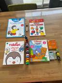 Lot tchoupi coloriages/crayons/livres effaçables