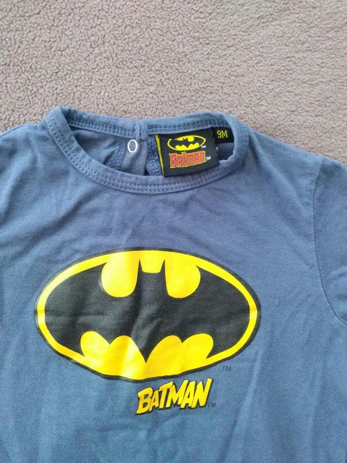 T-shirt manches longues bleu T9M Batman - photo numéro 2