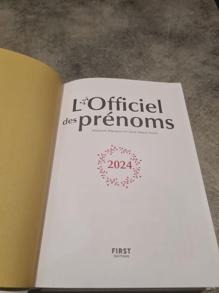 Livre prénoms - photo numéro 3