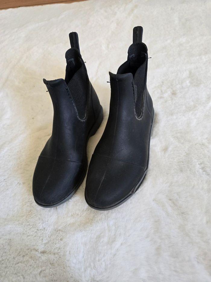 Bottines équitation fouganza taille 32 - photo numéro 1