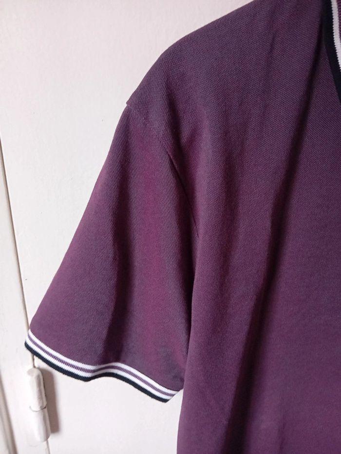 Polo celio taille L violet avec reflet - photo numéro 4