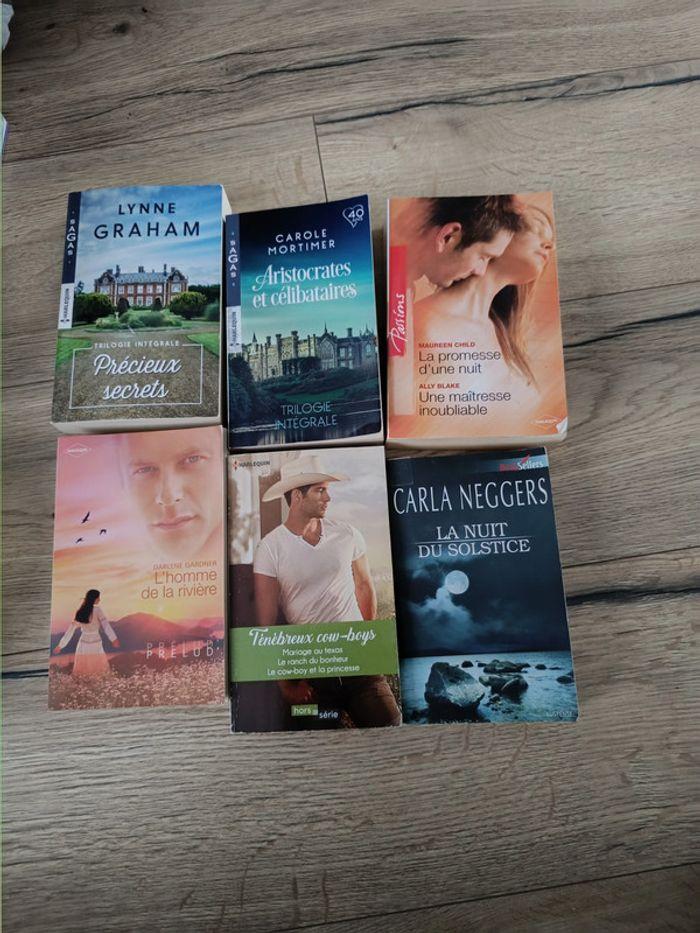 Divers livres romance et autres