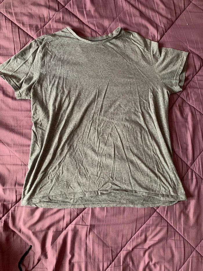 T-shirt Gris uni - photo numéro 1