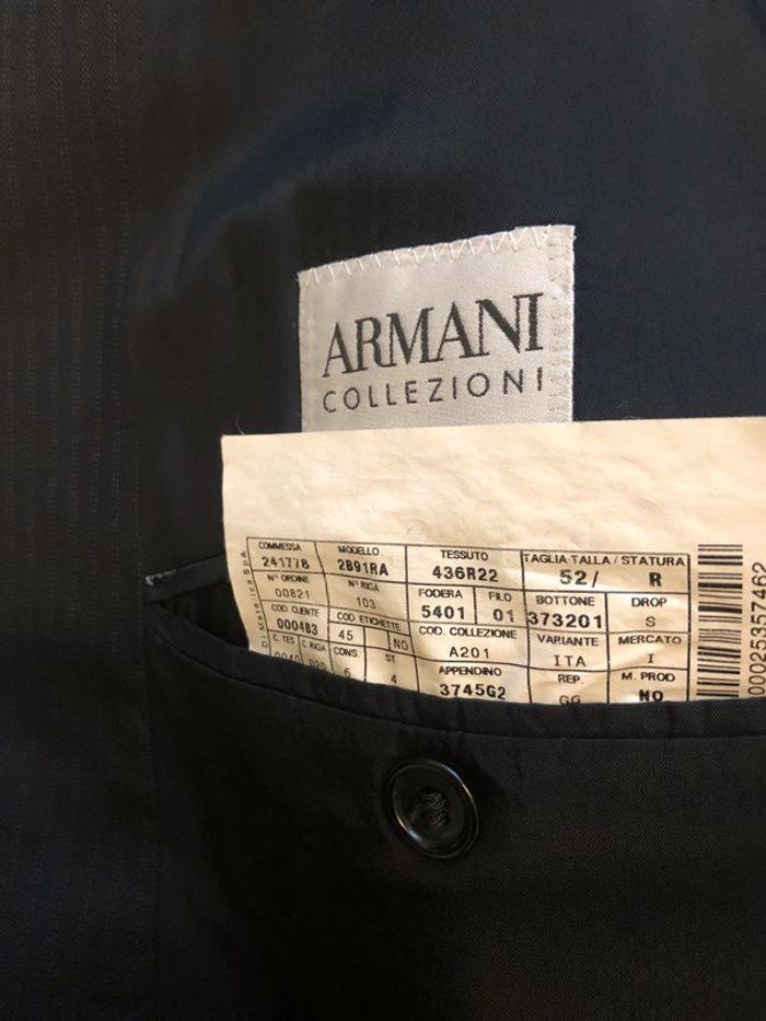 Costume Armani taille 52 noir - photo numéro 2